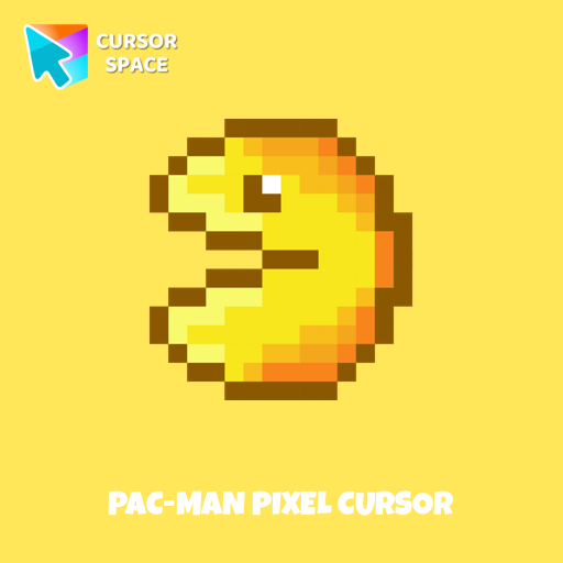 Pac-Man Pixel Cursor