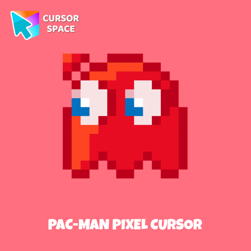 Pac-Man Pixel Cursor